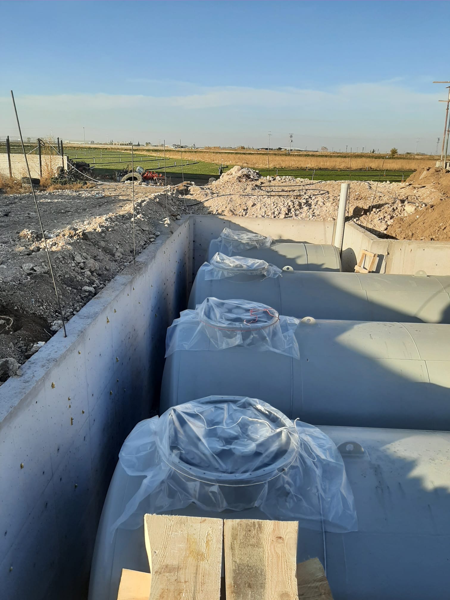 Yatay LPG Depolama Tankları