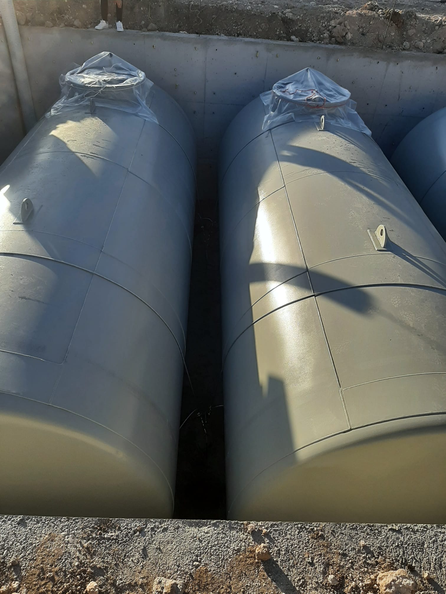 Yatay LPG Depolama Tankları
