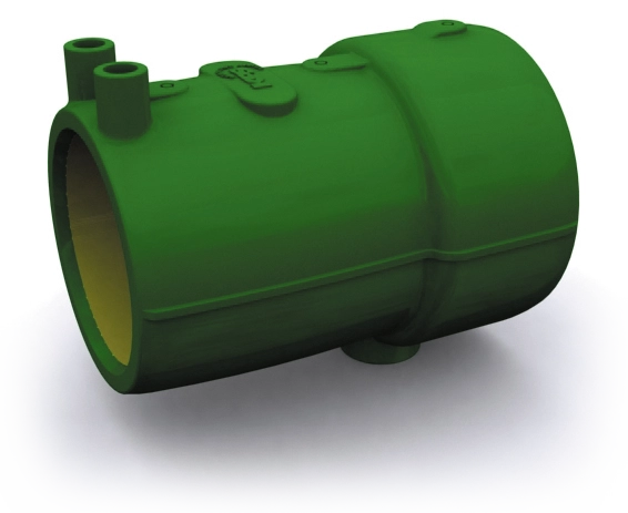 Sonlandırma bağlantısı uzun, tek kaynaklı 75/63 mm